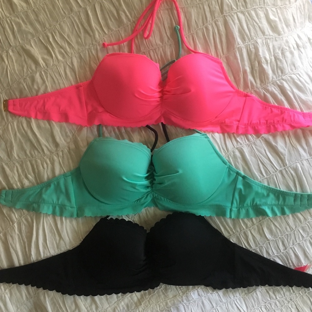 Black Victoria’s Secret Bikini Top